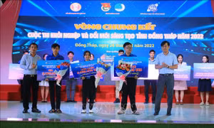 Nhiều dự án phát huy tốt tài nguyên bản địa được trao giải cuộc thi khởi nghiệp ở Đồng Tháp