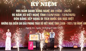 Lễ kỷ niệm 995 năm danh xưng Nghệ An, 95 năm Xô Viết Nghệ Tĩnh