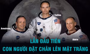 Lần đầu tiên con người đặt chân lên Mặt trăng - 55 năm nhìn lại