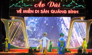 Ấn tượng Chương trình 'Áo dài - Về miền Di sản Quảng Bình'