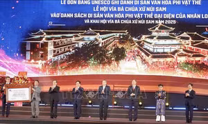 Khai hội Vía Bà Chúa Xứ núi Sam