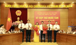 Phê chuẩn 2 Phó Chủ tịch UBND tỉnh Vĩnh Phúc