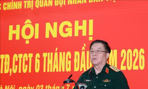 Đại tướng Nguyễn Trọng Nghĩa: Giữ vững trận địa tư tưởng của Đảng trong toàn quân