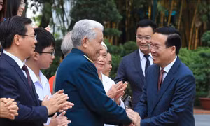 Chủ tịch nước gặp mặt đoàn đại biểu trong chương trình 'Việc tử tế'