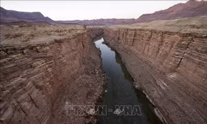 Hạn hán kéo dài đẩy Mỹ vào cuộc chiến phân chia nước sông Colorado
