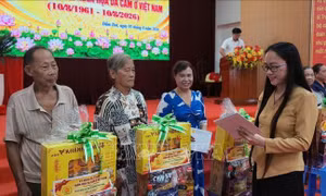 Hỗ trợ các nạn nhân chất độc da cam vươn lên ổn định cuộc sống