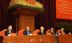 Tổng Bí thư chủ trì Hội nghị thực hiện nghị quyết của Bộ Chính trị về vùng Đông Nam Bộ