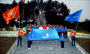 Tưởng nhớ các Anh hùng liệt sĩ thanh niên xung phong tại Ngã ba Cò Nòi