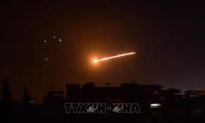Syria chặn tên lửa tấn công thủ đô Damascus