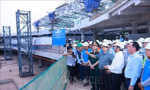 Phấn đấu để cơ bản hoàn thành Cảng hàng không quốc tế Long Thành trong năm 2025