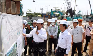 Bảo đảm tiến độ dự án hầm chui nút giao Nguyễn Văn Linh - Nguyễn Hữu Thọ