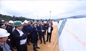 Phú Thọ đẩy nhanh tiến độ dự án đường Cao tốc Hòa Bình - Mộc Châu