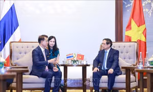 Thủ tướng Phạm Minh Chính tiếp lãnh đạo 7 tập đoàn hàng đầu của Thái Lan