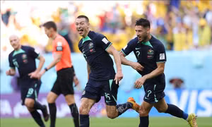 Australia giành thắng lợi đầu tiên tại World Cup sau 12 năm, tự tin đối đầu với Đan Mạch