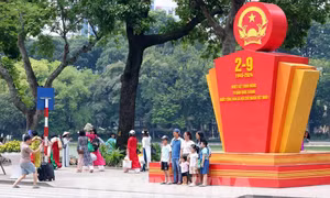 Hà Nội chỉnh trang hệ thống kết cấu hạ tầng giao thông dịp lễ 2/9