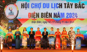 Khai mạc Hội chợ Du lịch Tây Bắc - Điện Biên năm 2024