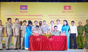 Hợp tác phòng, chống tội phạm ở khu vực biên giới Việt Nam - Campuchia