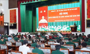 Bộ Tư lệnh TP Hồ Chí Minh tổ chức hội nghị Quân chính năm 2024