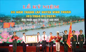 Đổi thay diện mạo nông thôn mới ở căn cứ cách mạng Vĩnh Thuận