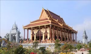 Khánh thành Chánh điện và Kiết giới Sima Học viện Phật giáo Nam tông Khmer
