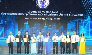 TP Hồ Chí Minh: Trao 51 Giải thưởng Sáng tạo lần thứ 4 năm 2025