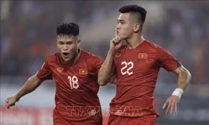 Tiến Linh mở tỷ số, hiệp 1 Việt Nam tạm dẫn Thái Lan 1-0 