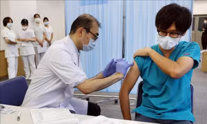 Nhật Bản triển khai cấp chứng nhận tiêm vaccine phòng COVID-19