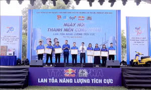 Lan tỏa năng lượng tích cực đến thanh niên công nhân