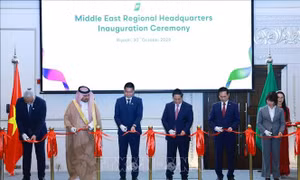 Thủ tướng dự Lễ khai trương Văn phòng của FPT tại Riyadh