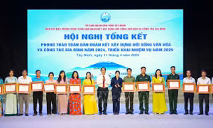 Xây dựng môi trường văn hóa, tạo tiền đề để Tây Ninh phát triển 