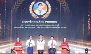 Tuyên dương học sinh đạt giải quốc tế, quốc gia