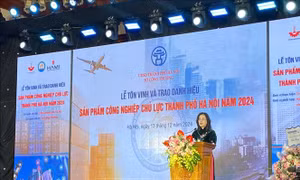 Hà Nội tôn vinh 36 sản phẩm công nghiệp chủ lực 
