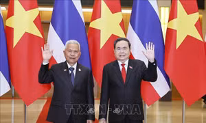 Chủ tịch Quốc hội kiêm Chủ tịch Hạ viện Vương quốc Thái Lan kết thúc chuyến thăm chính thức Việt Nam