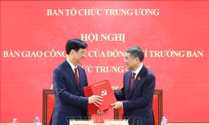 Hội nghị bàn giao công tác Trưởng ban Tổ chức Trung ương