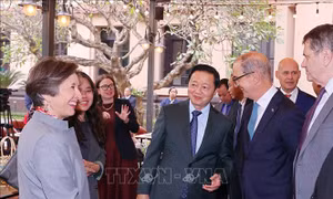 Phó Thủ tướng Trần Hồng Hà tiếp các Đại sứ, Đại biện EU tại Việt Nam