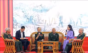 Gặp gỡ cựu chiến binh tham gia Chiến dịch Điện Biên Phủ và Chiến dịch Hồ Chí Minh
