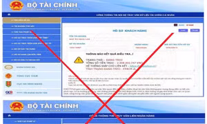 Cảnh báo lừa đảo, giả mạo Bộ Tài chính trên không gian mạng