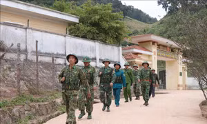 Những chiến sĩ biên phòng 'gác' xuân gìn giữ bình yên biên cương Tây Bắc của Tổ quốc