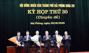 Bầu bổ sung Phó Chủ tịch HĐND và 2 Phó Chủ tịch UBND thành phố Hải Phòng 