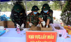 Thanh Hóa: Hoàn thành lấy mẫu hài cốt liệt sĩ chưa xác định được danh tính