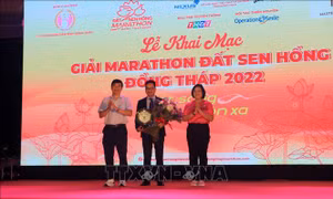 Đồng Tháp lần đầu tiên tổ chức Giải Marathon đất sen hồng