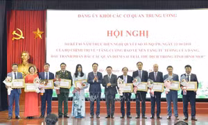 Nâng cao nhận thức bảo vệ nền tảng tư tưởng của Đảng trong Khối các cơ quan Trung ương