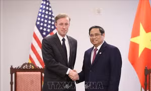 Thủ tướng Phạm Minh Chính tiếp Cố vấn An ninh Quốc gia Hoa Kỳ Jake Sullivan
