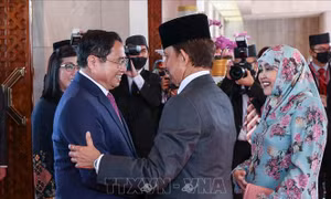 Thủ tướng Phạm Minh Chính hội kiến Quốc vương Brunei