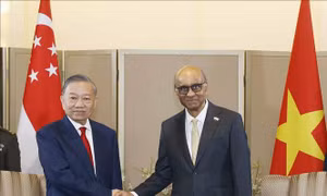 Tổng Bí thư, Chủ tịch nước Tô Lâm hội đàm với Tổng thống Singapore Tharman Shanmugaratnam