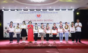 Hỗ trợ trẻ em có hoàn cảnh đặc biệt khó khăn tỉnh Lạng Sơn