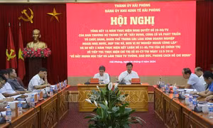 Tổ chức Đảng thuộc khu kinh tế là lực lượng nòng cốt trong xây dựng đảng tại Hải Phòng
