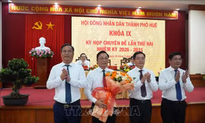 Ông Lê Trí Thanh được bầu giữ chức Chủ tịch UBND thành phố Huế