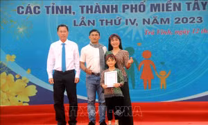 Bế mạc Ngày hội gia đình tiêu biểu các tỉnh, thành phố miền Tây Nam Bộ