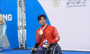 ASEAN Para Games 13: Đỗ Thanh Hải phá kỷ lục bơi ếch 50m nam